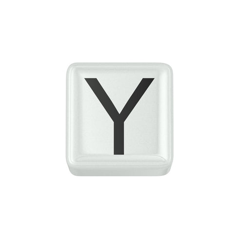 ELEMENTO LETTERA IN CERAMICA BIANCA DCHFY3321
